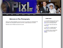 Tablet Screenshot of pixlphoto.com